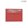 КОЖЕН КАРТОДЪРЖАТЕЛ/CARD HOLDER/ 0695 ЧЕРВЕН