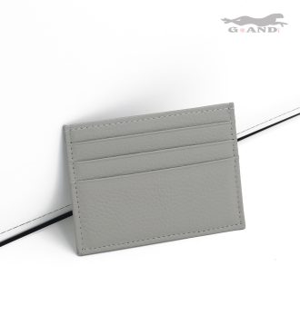 КОЖЕН КАРТОДЪРЖАТЕЛ/CARD HOLDER/ 0695 СИВ