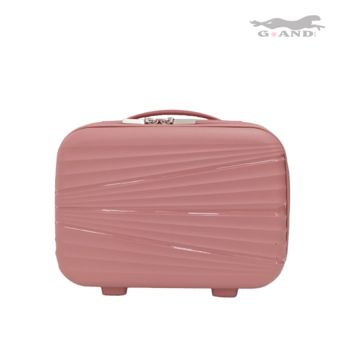 Пътна и козметична чанта от полипропилен в розово