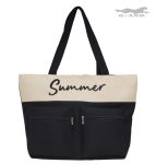 Лятна плажна чанта „Summer“ в черно