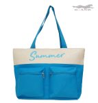 Лятна плажна чанта „Summer“ в синьо