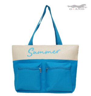 Лятна плажна чанта „Summer“ в синьо