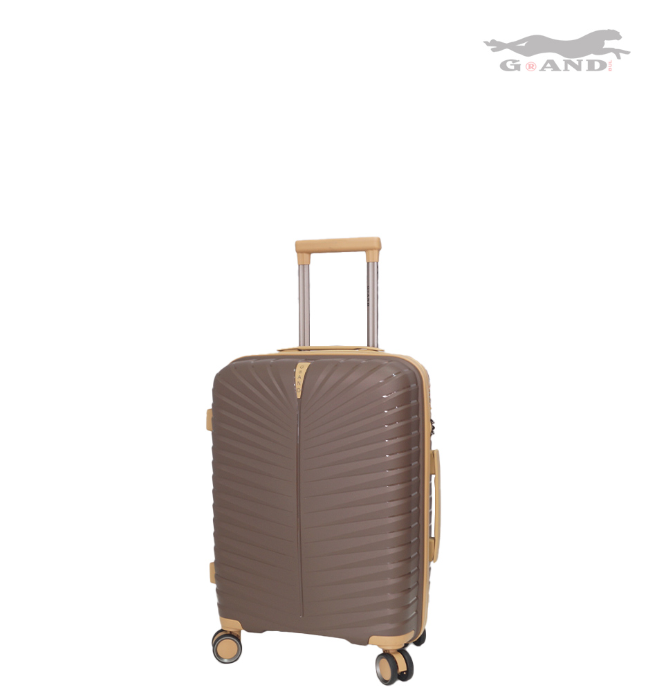 Куфар от полипропилен Grand Desert малък в кафяво