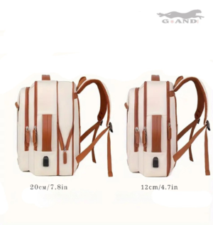 Раница TravelFit Air 512– За ръчен багаж в черно 40x30x12-20 - Image 4
