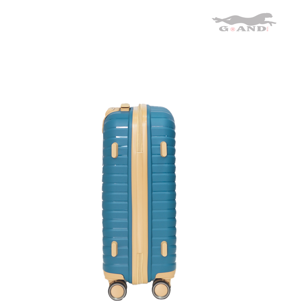 Куфар от полипропилен Grand Desert малък в синьо - Image 4