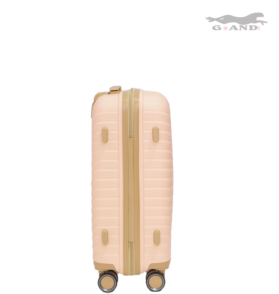 Куфар от полипропилен Grand Desert малък в розово - Image 4