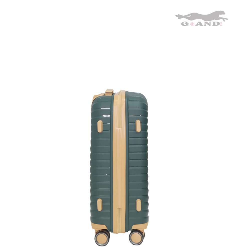 Куфар от полипропилен Grand Desert малък в зелено - Image 4