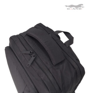 Раница Grand Deluxe 6063  за ръчен багаж в черно 40x30x19 - Image 7
