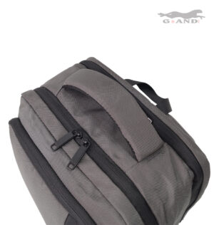 Раница Grand Deluxe 6063  за ръчен багаж в сиво 40x30x19 - Image 6
