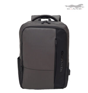 Раница Grand Deluxe 6063  за ръчен багаж в сиво 40x30x19 - Image 2