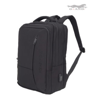 Раница Grand Deluxe 6063 за ръчен багаж в черно 40x30x19