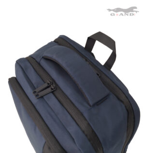 Раница Grand Deluxe 6063 за ръчен багаж в т.синьо 40x30x19 - Image 6