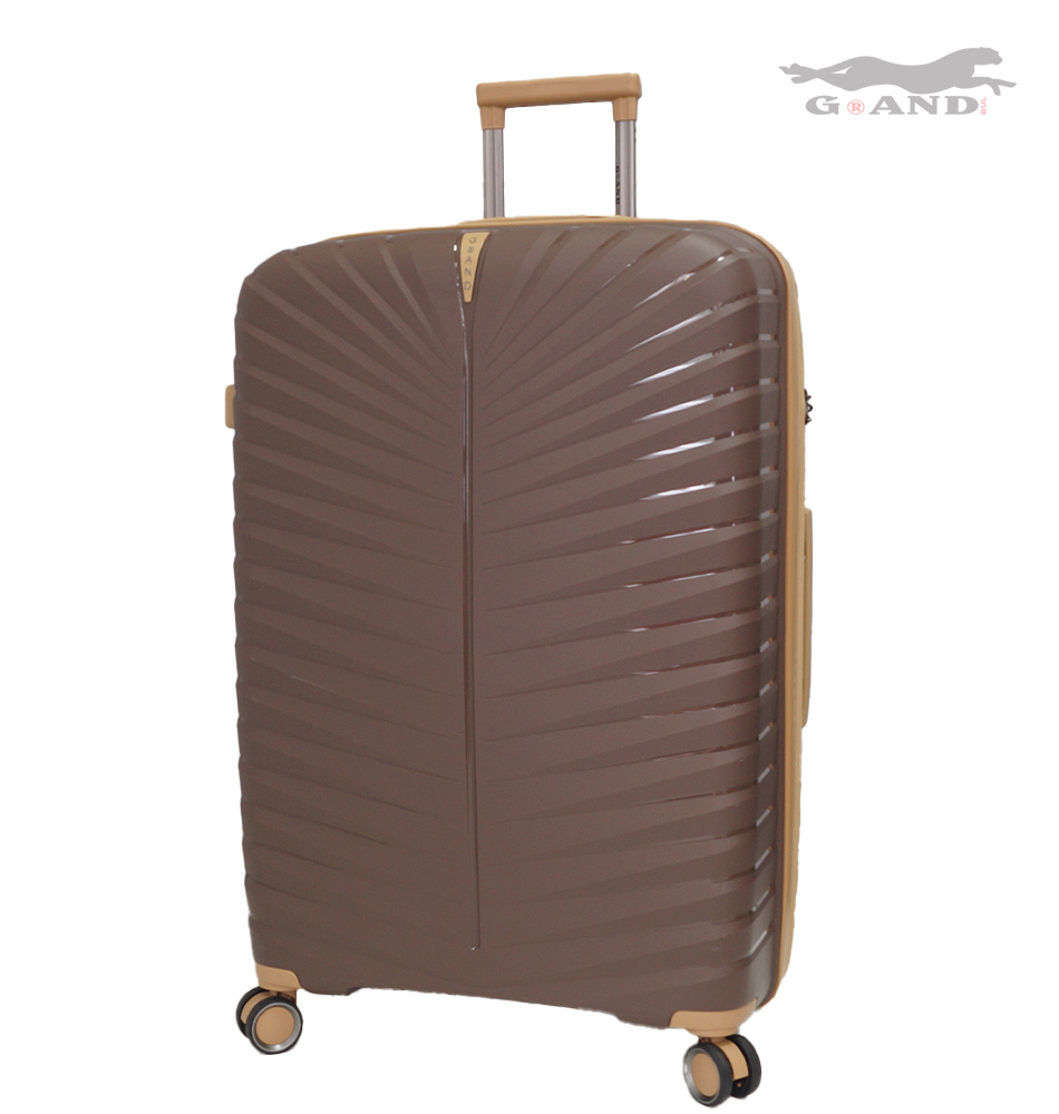 Куфар от полипропилен Grand Desert голям в кафяво