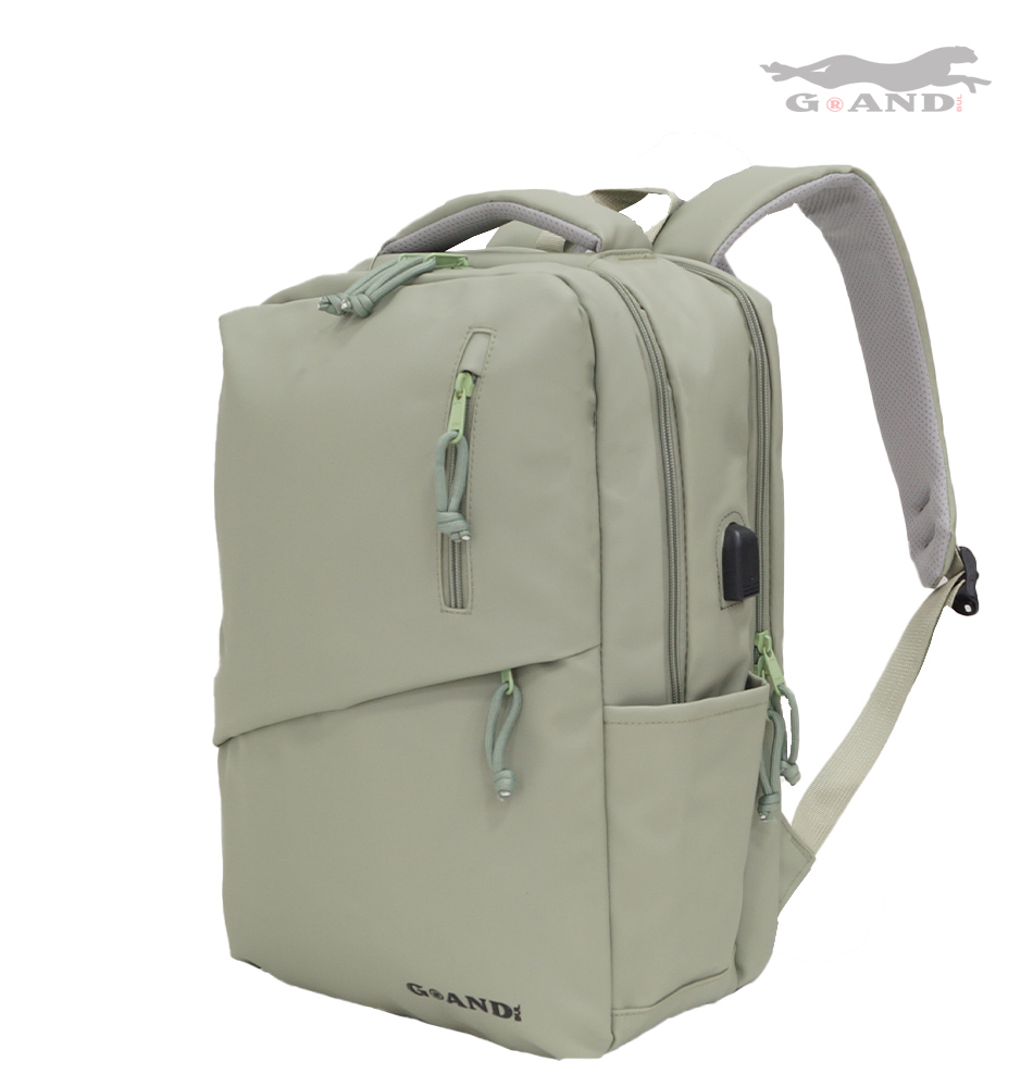Раница Grand Ghepard 919 за ръчен багаж в зелено 40x30x18