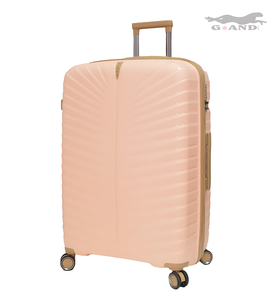 Куфар от полипропилен Grand Desert голям в розово