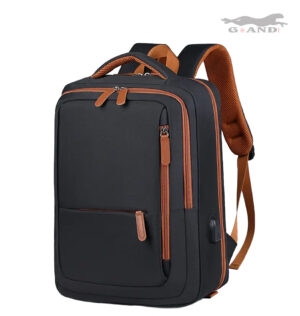 Раница Grand Explorer за пътуване в черно-40x30x16