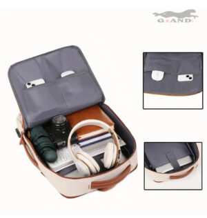 Раница TravelFit Air 512– За ръчен багаж в черно 40x30x12-20 - Image 3