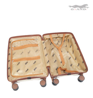 Куфар Hazelnut 09 от полипропилен комплект в бежово - Image 6