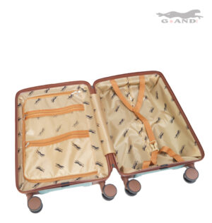 Куфар Hazelnut 09 от полипропилен комплект в зелено - Image 6