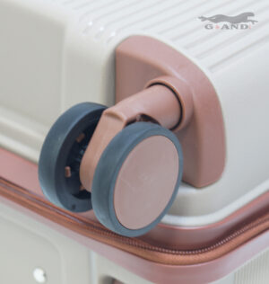 Куфар Hazelnut 09 от полипропилен малък в т.бежово - Image 5
