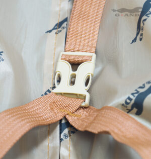 Куфар Hazelnut 09 от полипропилен малък в т.бежово - Image 7