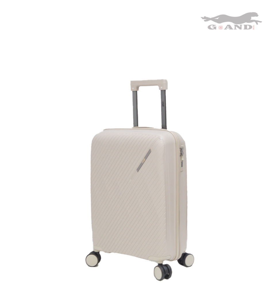 Куфар Pulse 010 от полипропилен малък бежов