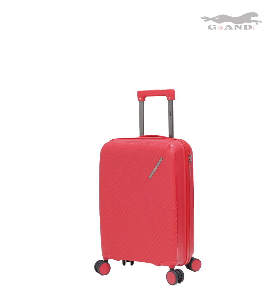 Куфар Pulse 010 от полипропилен малък червен