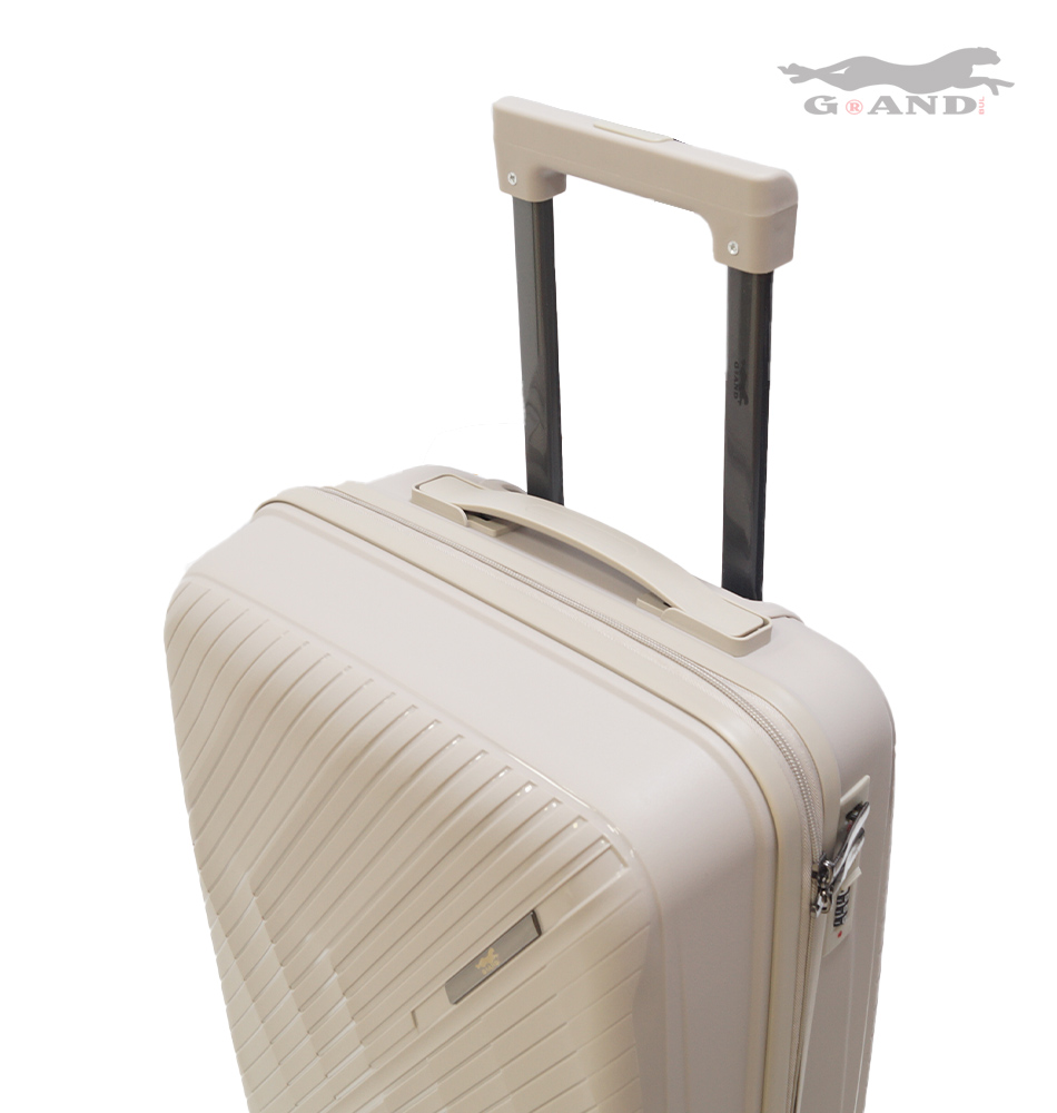 Куфар Pulse 010 от полипропилен малък бежов - Image 2