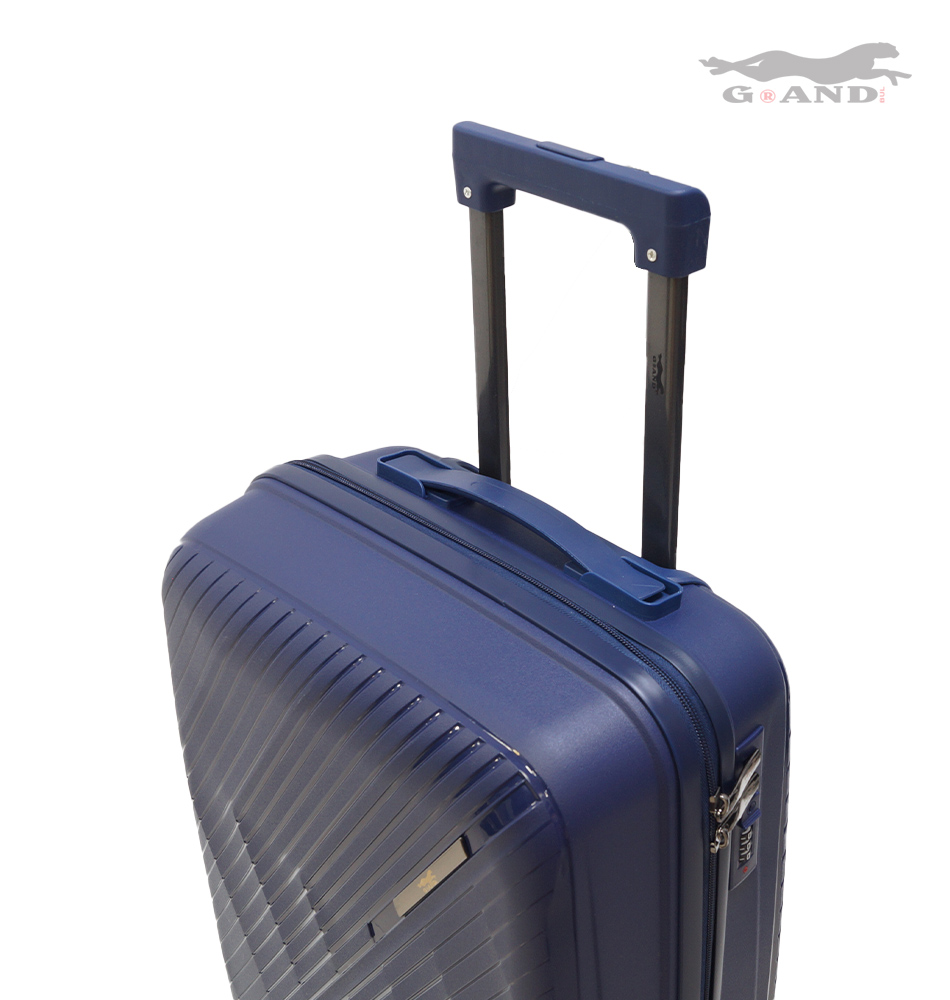 Куфар Pulse 010 от полипропилен малък т.син - Image 2