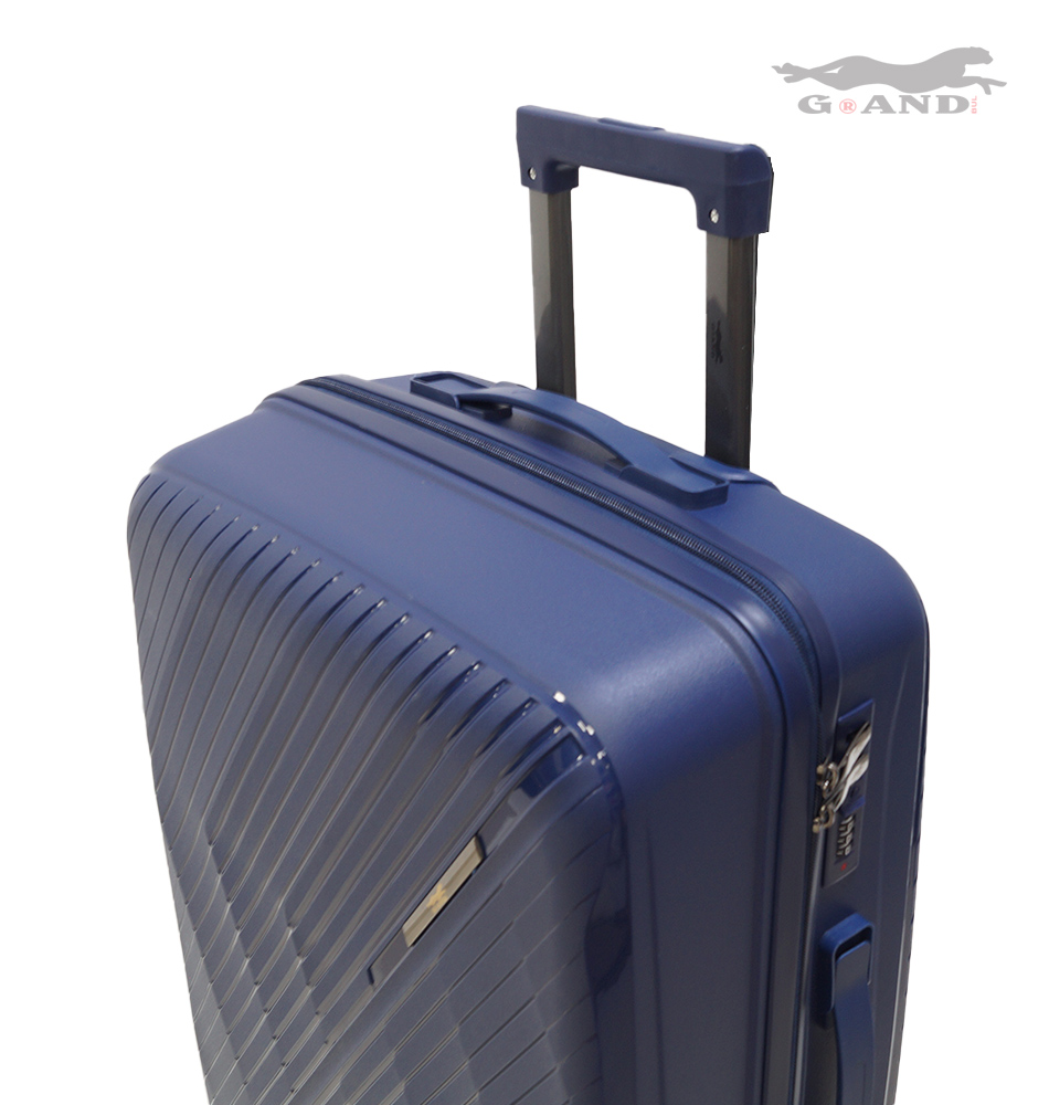 Куфар Pulse 010 от полипропилен среден т.син - Image 2