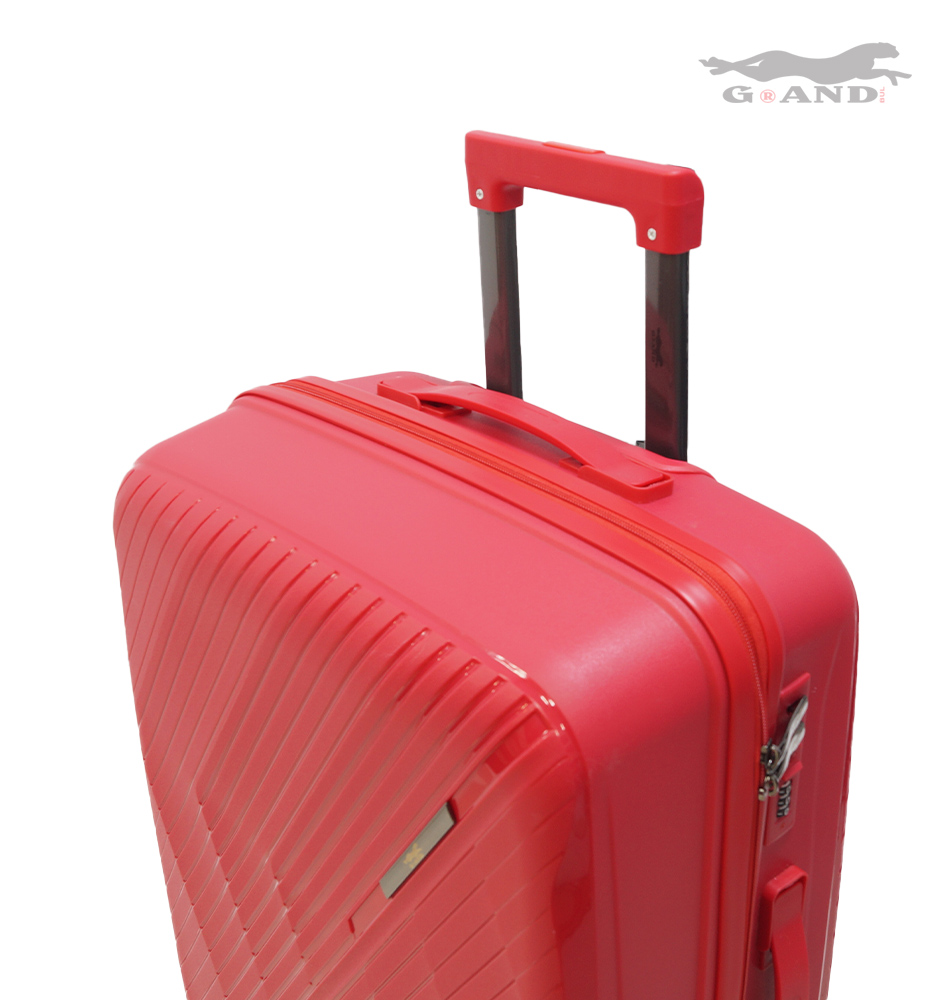 Куфар Pulse 010 от полипропилен среден червен - Image 2