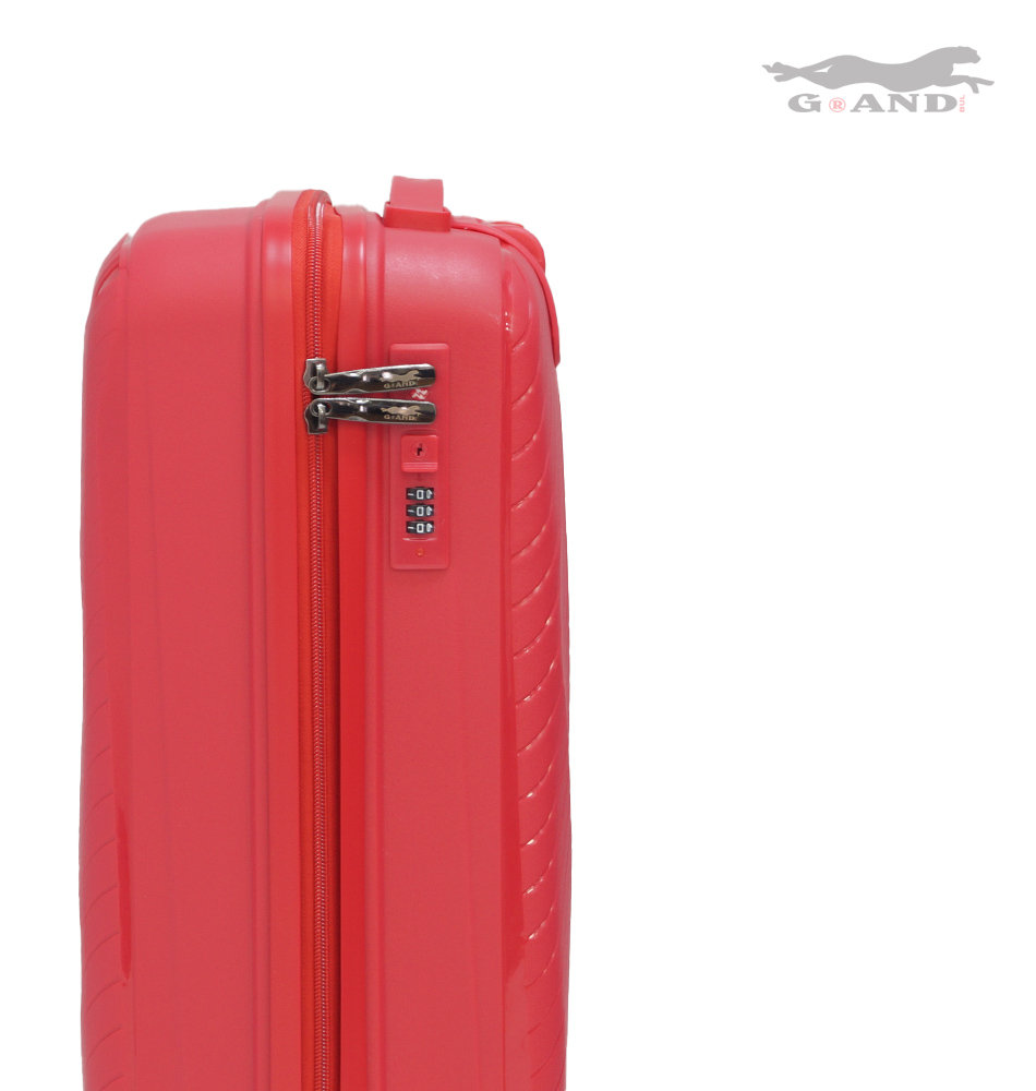 Куфар Pulse 010 от полипропилен малък червен - Image 5