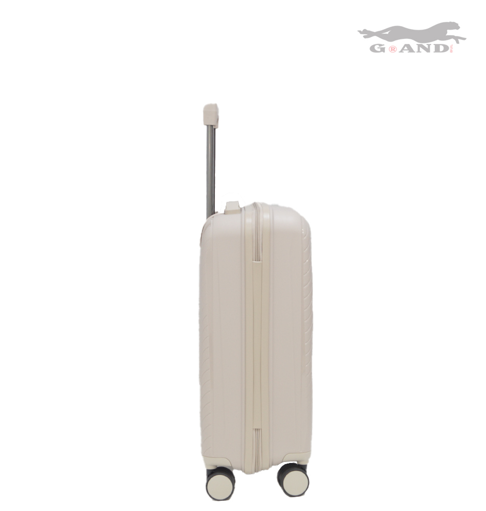 Куфар Pulse 010 от полипропилен малък бежов - Image 6