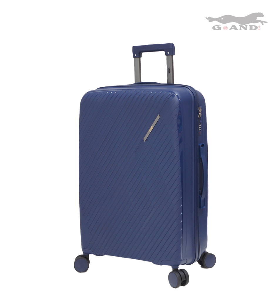 Куфар Pulse 010 от полипропилен среден т.син