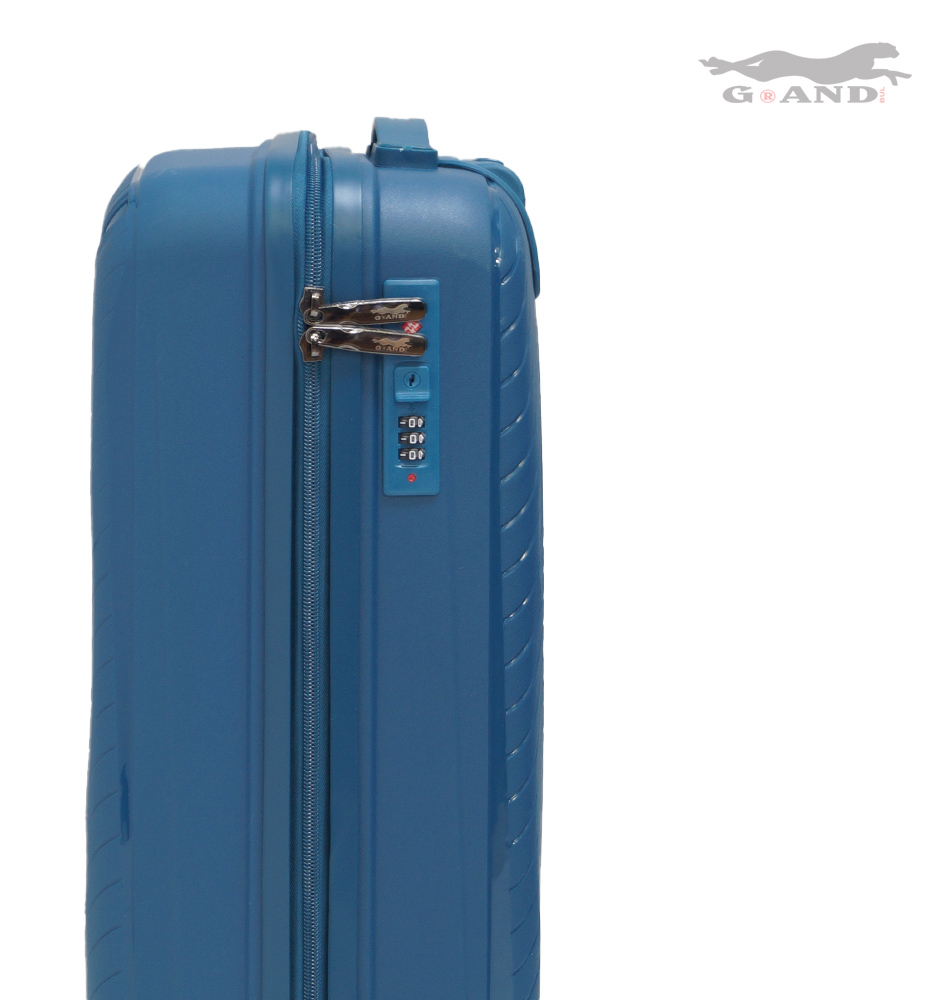 Куфар Pulse 010 от полипропилен малък син - Image 3