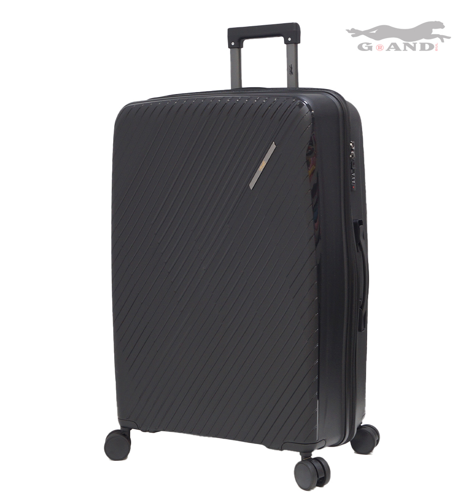 Куфар Pulse 010 от полипропилен голям черен