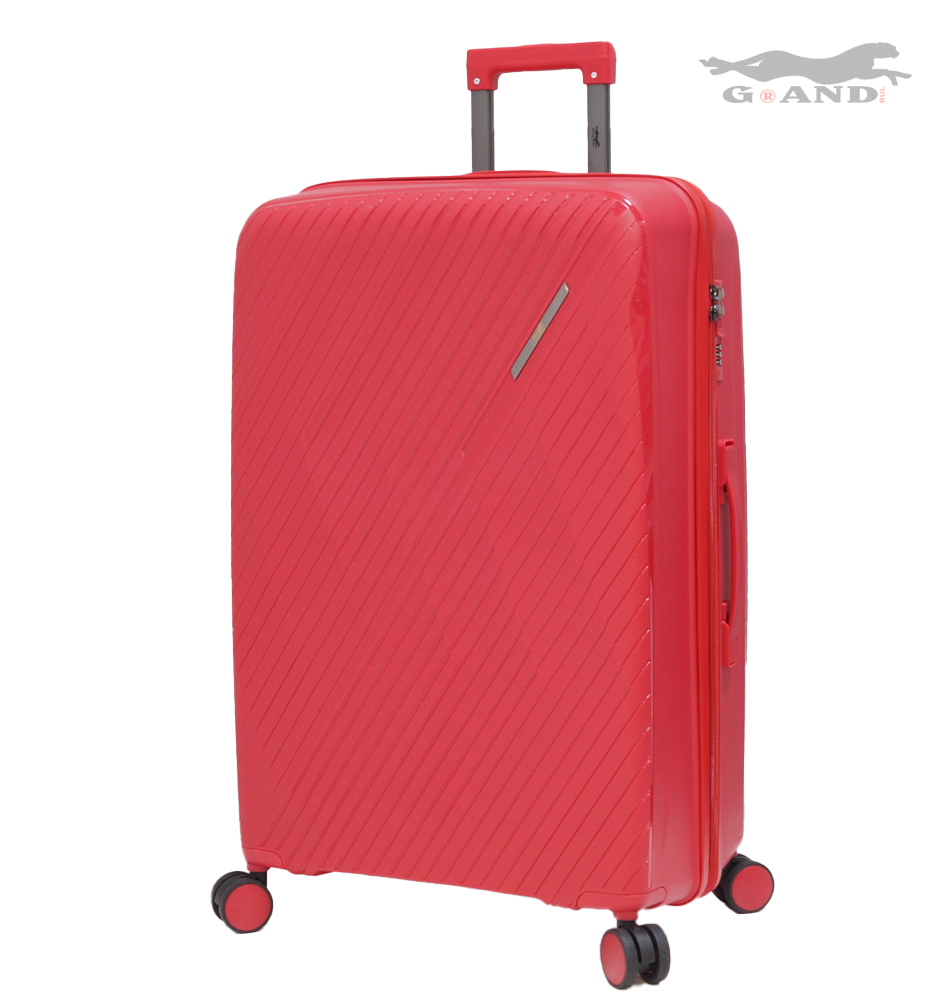 Куфар Pulse 010 от полипропилен голям червен