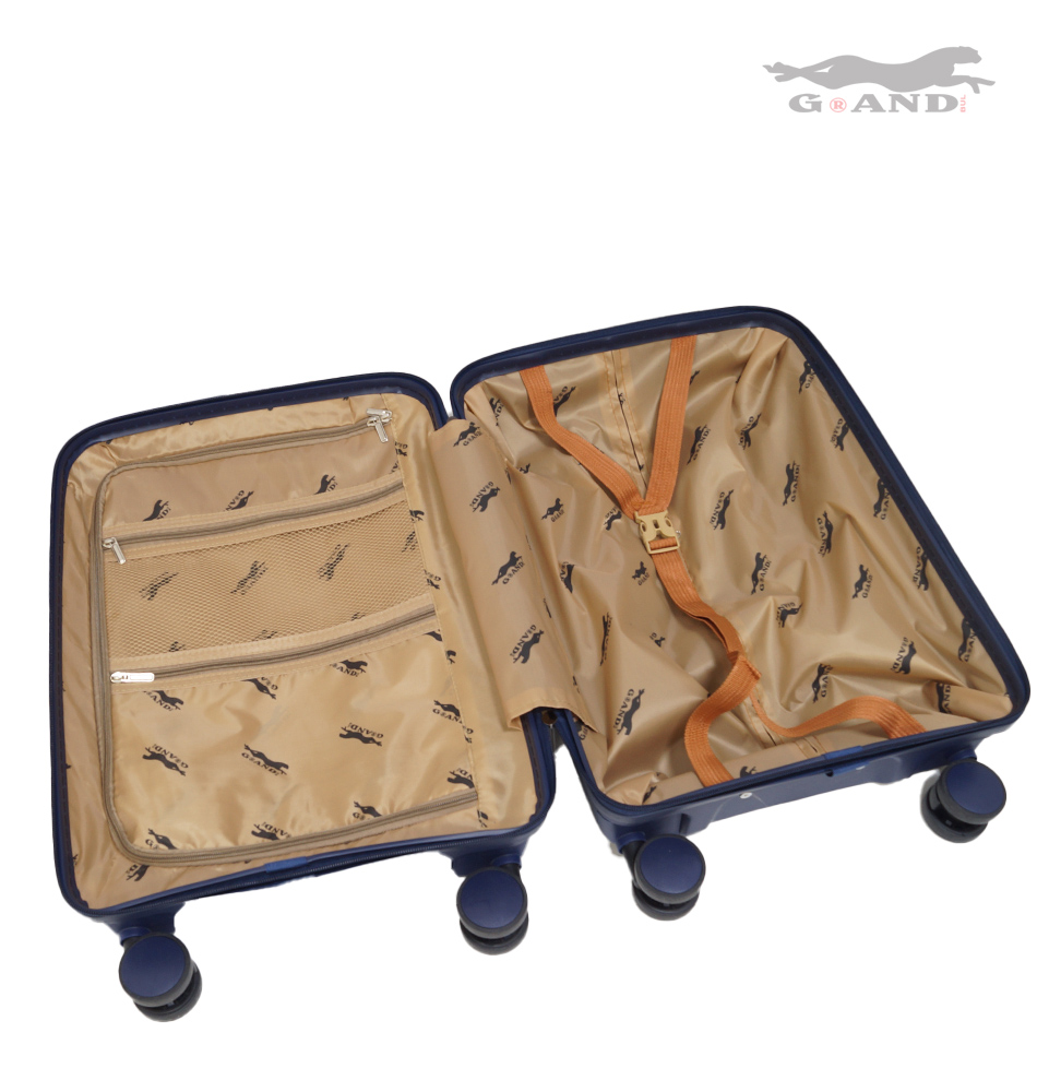 Куфар Pulse 010 от полипропилен малък т.син - Image 4