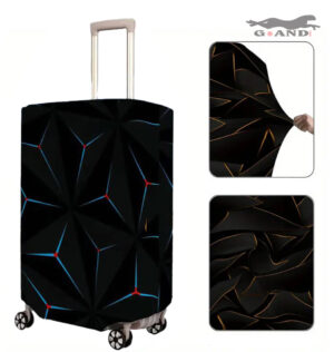 Разтегател калъф за куфар S размер Tech Grid