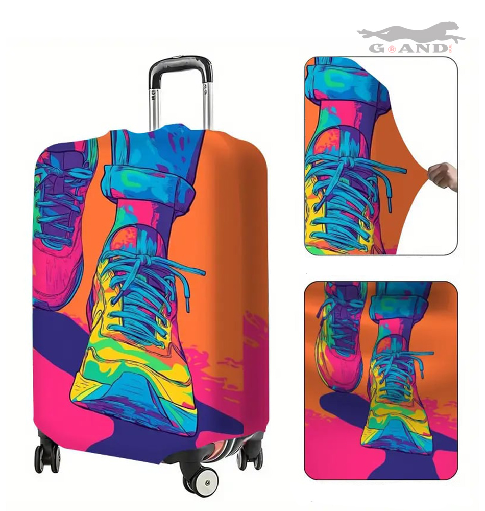 Разтегател калъф за куфар L размер Color Run