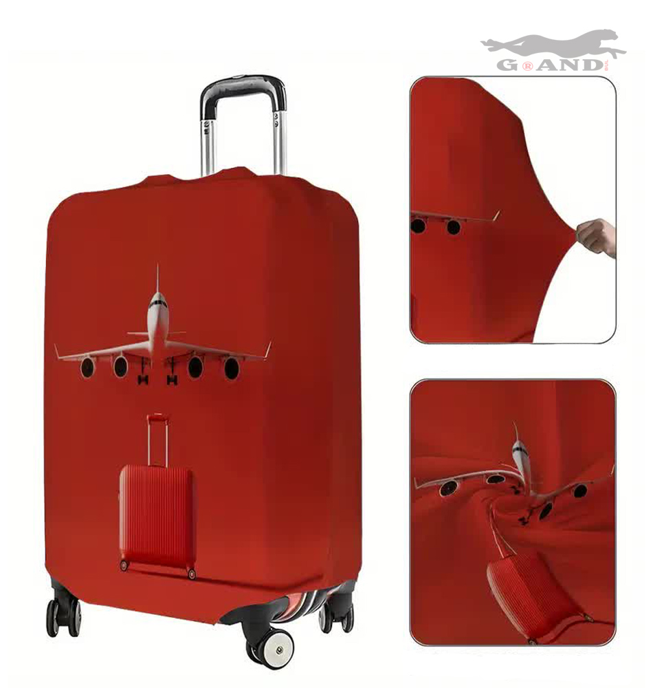 Разтегател калъф за куфар L размер Red Aero