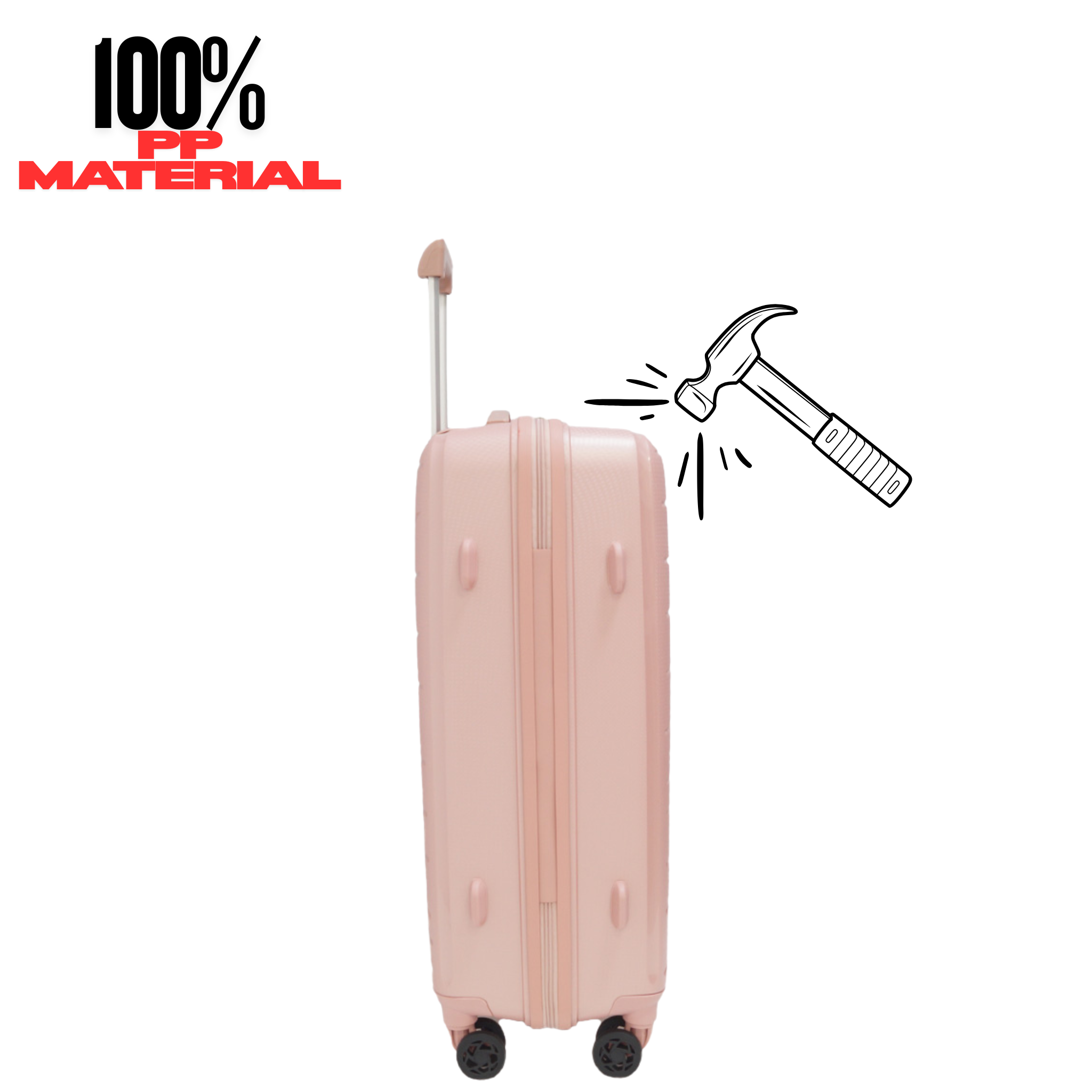 КУФАР 1601/ПОЛИПРОПИЛЕН/ГОЛЯМ РОЗОВ - Image 6