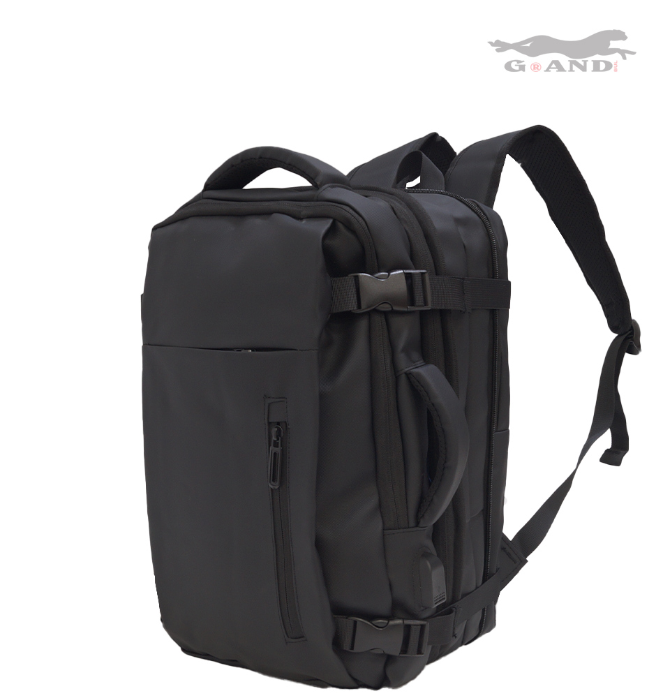 Раница за ръчен багаж Air Flex II 8012 40x25x20-28см в черно 