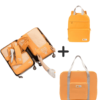 Промо пакет органайзери Delux+раница+сак в жълто