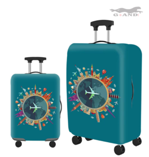 Разтегател калъф за куфар S размер Around the World