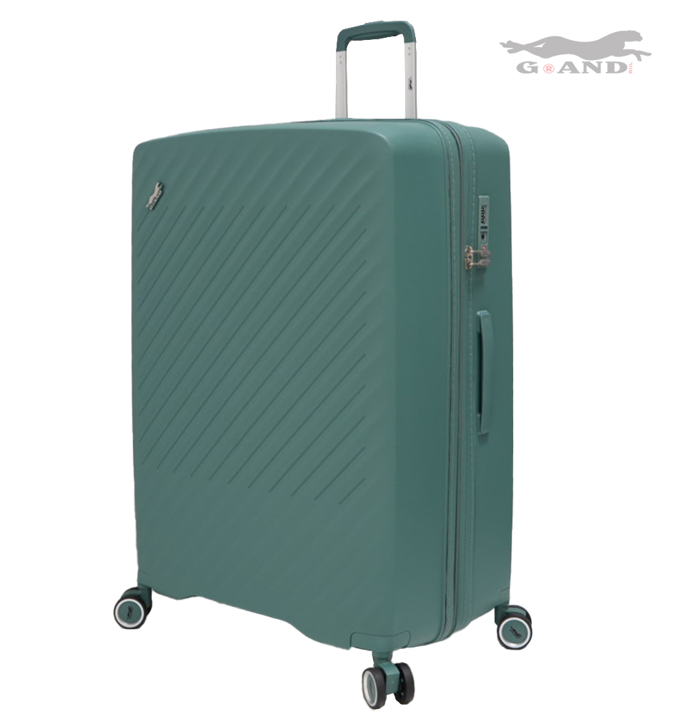 Куфар Grand Elite X 1616 полипропилен голям зелен