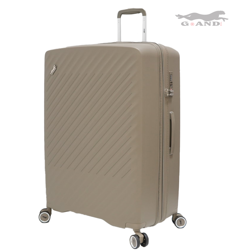 Куфар Grand Elite X 1616 полипропилен голям каки