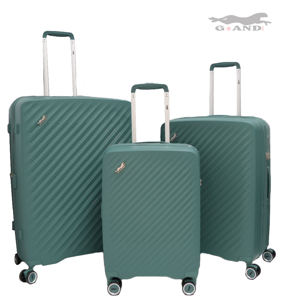 Куфар Grand Elite X 1616 полипропилен комплект зелен