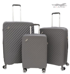 Куфар Grand Elite X 1616 полипропилен комплект в графит