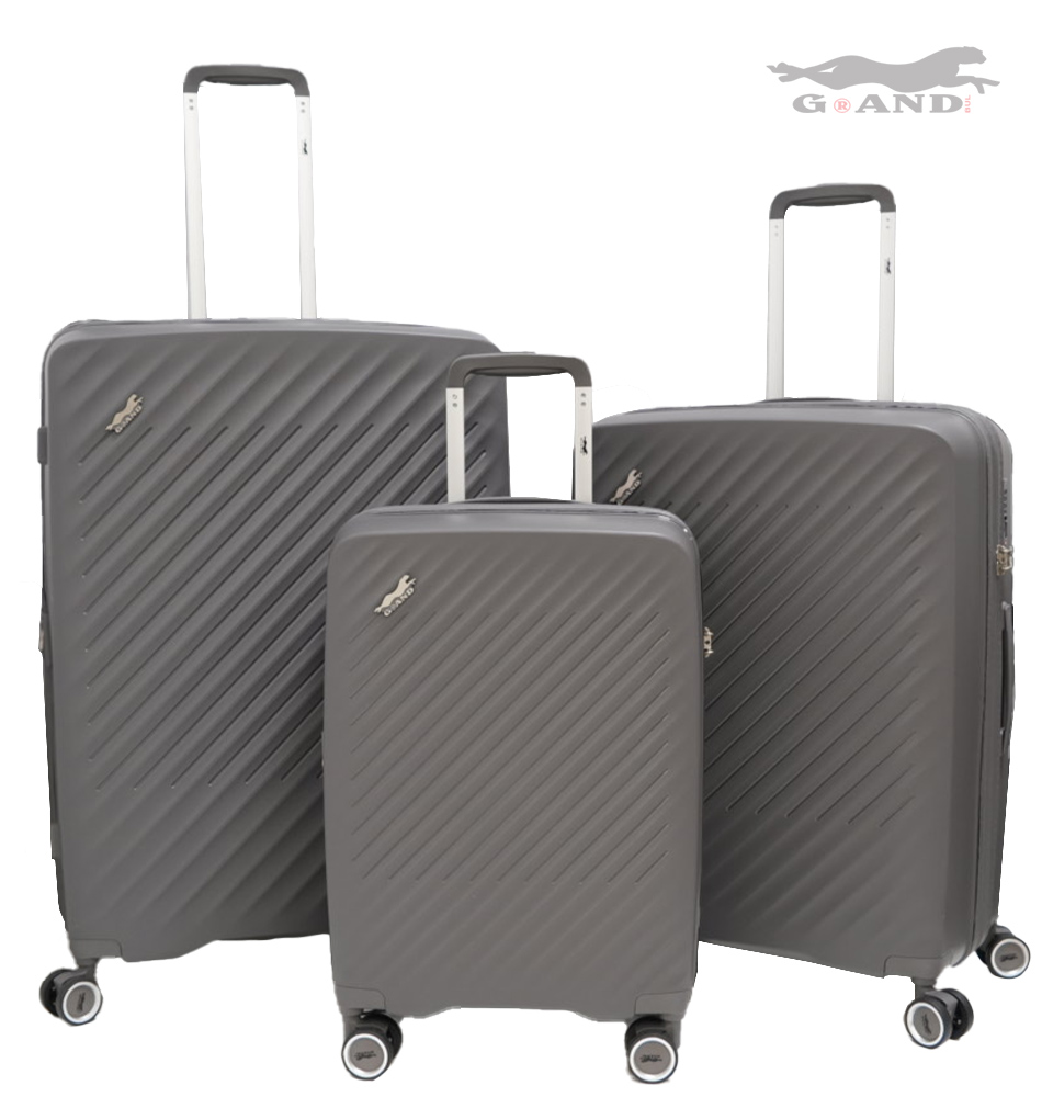 Куфар Grand Elite X 1616 полипропилен комплект графит